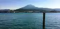 Monte Pilatus desde las orillas del Lago Lucerna