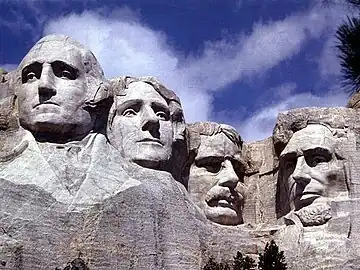 Monte Rushmore en Black Hills, Dakota del Sur