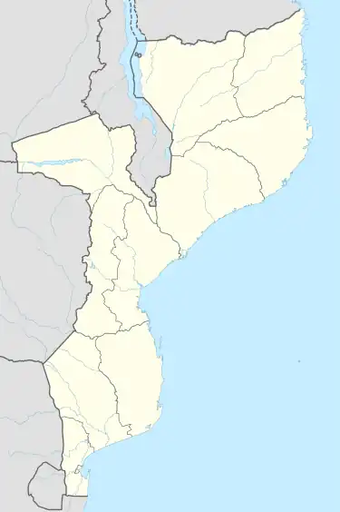 Quelimane ubicada en Mozambique