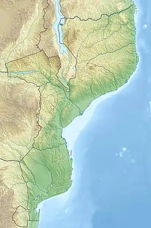 Monte Inhaca ubicada en Mozambique