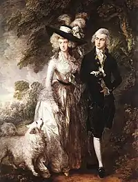 El Sr. y la Sra. William Hallett (El paseo matutino), de Thomas Gainsborough (1785), National Gallery de Londres