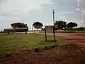 La entrada al Centro Monte Carmelo en junio de 1997