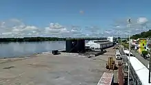 Muelle multimodal sobre el Rio Magdalena en Puerto Berrio - Antioquia