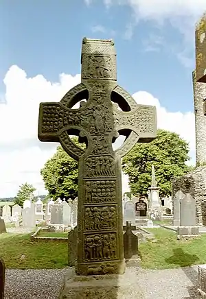 Cruz celta de Muiredach (en Monasterboice, Irlanda).