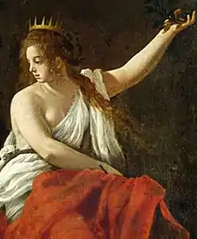 Calíope, musa de la elocuencia.