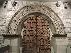 Puerta mudéjar en el Museo Frederic Marès