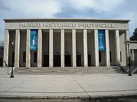 Fachada del Museo Histórico Provincial "Dr. Julio Marc"