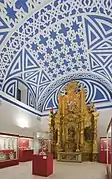 Sala del museo de la iglesia.