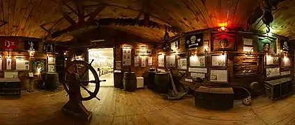 Sala de los piratas.