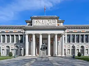 Museo del Prado (1785-1819) en Madrid, obra de Juan de Villanueva