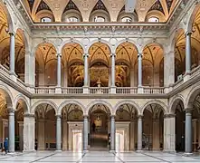 Patio interior del Museo de Artes Aplicadas de Viena