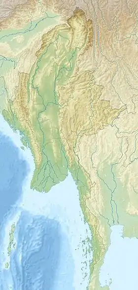 Nat Ma Taung ubicada en Birmania