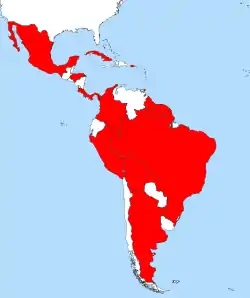 Distribución de la Mycocepurus smithii