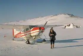 La antigua estación de pesca y telégrafo noruega en la bahía de Myggbukta