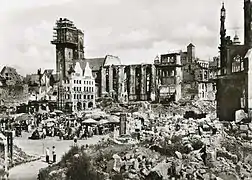 Iglesia en abril de 1945