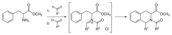 El N-acyliminium Pictet@–Spengler reacción