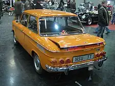 NSU TT (vista posterior)