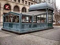 Kiosco en Nueva York.