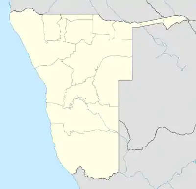 Otjiwarongo ubicada en Namibia