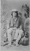 El subjefe chiricahua Nanay