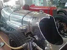 El Napier-Railton en Brooklands