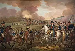 Napoleón en la batalla de Borodino