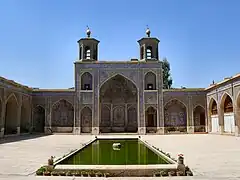 Iwan de la mezquita Nasir-al-molk en Shiraz.