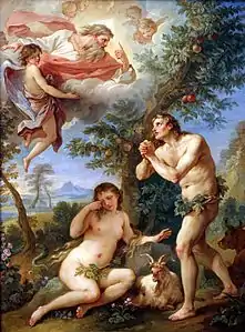 La expulsión del Paraíso.