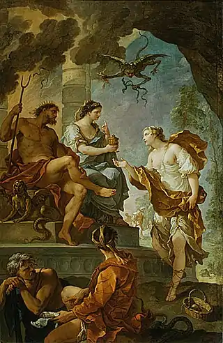 Charles-Joseph Natoire, Psique y Proserpina