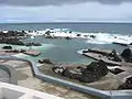 Piscinas naturales de agua salada en Porto Moniz (Madeira).