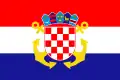 Bandera naval de Croacia