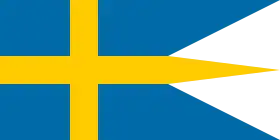 Bandera de estado de Suecia (antes de 1814-1815)