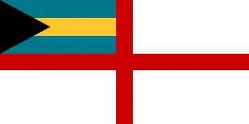 Bandera naval de Bahamas