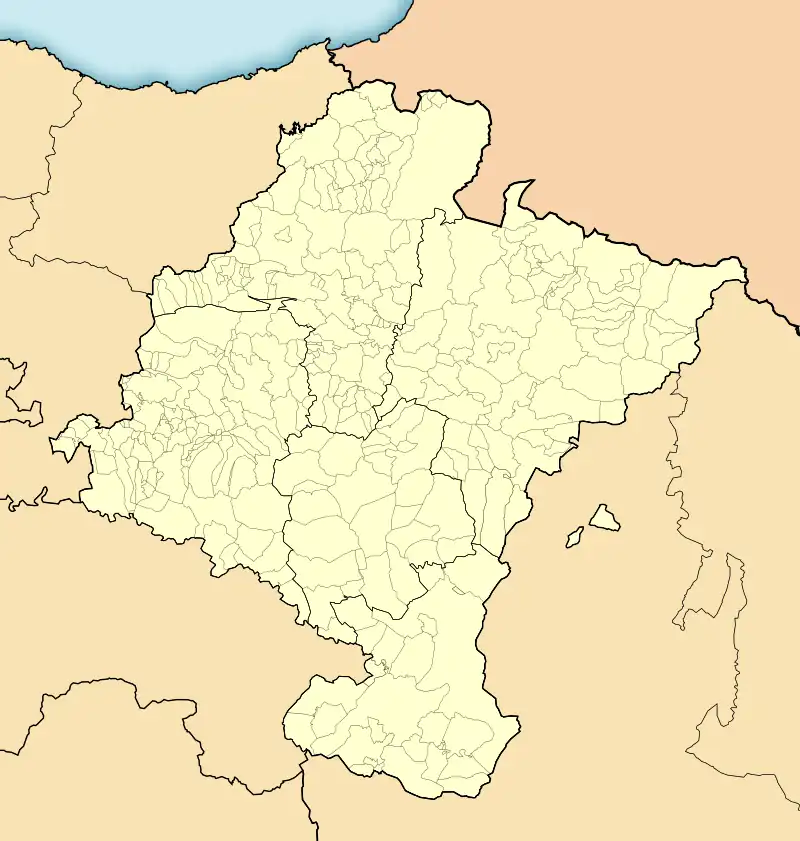 Zabalceta ubicada en Navarra