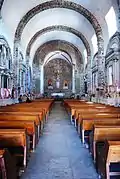 Interior de la Iglesia.