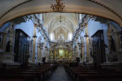 Iglesia del monasterio de San Gabriel de Cholula.