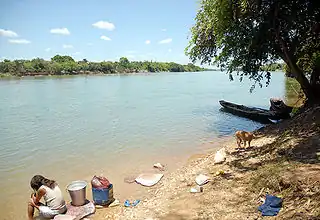 El río Parnaíba en Nazária, Piauí.