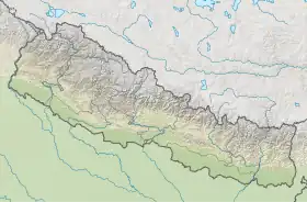 Manaslu ubicada en Nepal