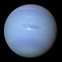 Neptuno desde la Voyager 2