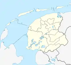 Leeuwarden ubicada en Frisia