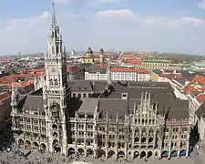 Neues Rathaus de Múnich (1867-1874)