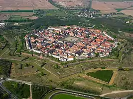 Recinto amurallado de Neuf-Brisach.