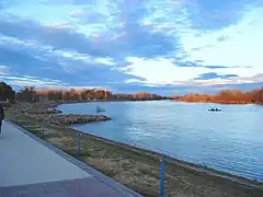 Paseo de la Costa en la ciudad de Neuquén.