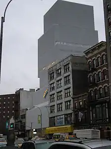 El New Museum Nueva York en su contexto.