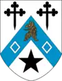 Newnham College heraldic shield