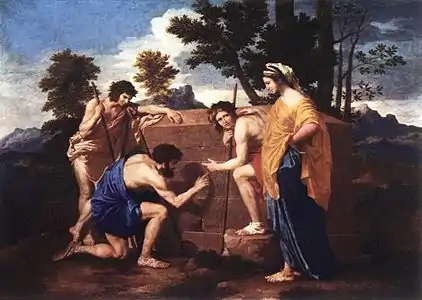 Et in Arcadia Ego, de Poussin.