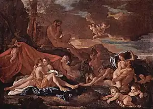 Acis y Galatea, de Nicolás Poussin ( c. 1629–1630  )