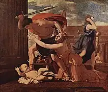 Poussin, La matanza de los inocentes