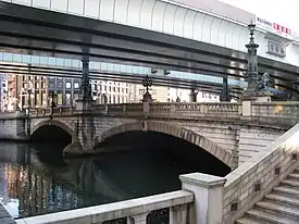 Puente Nihon en Nihonbashi, Tokio