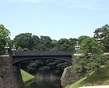 El puente Nijubashi del Palacio Imperial.